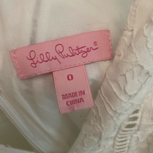 white lilly pulitzer dress - Picture 2 of 3
